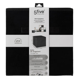 Cutie de depozitare 5five Mix &amp; Modul, Catifea, 31x31 cm