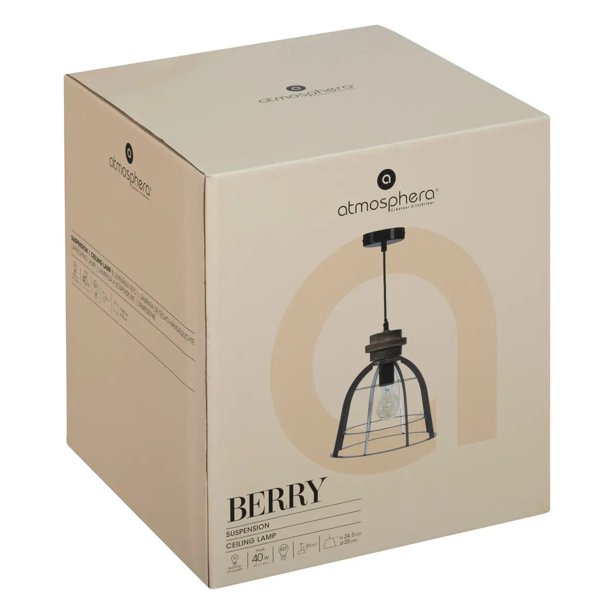 Pandantiv Atmosphere Berry, 25 cm, Metal