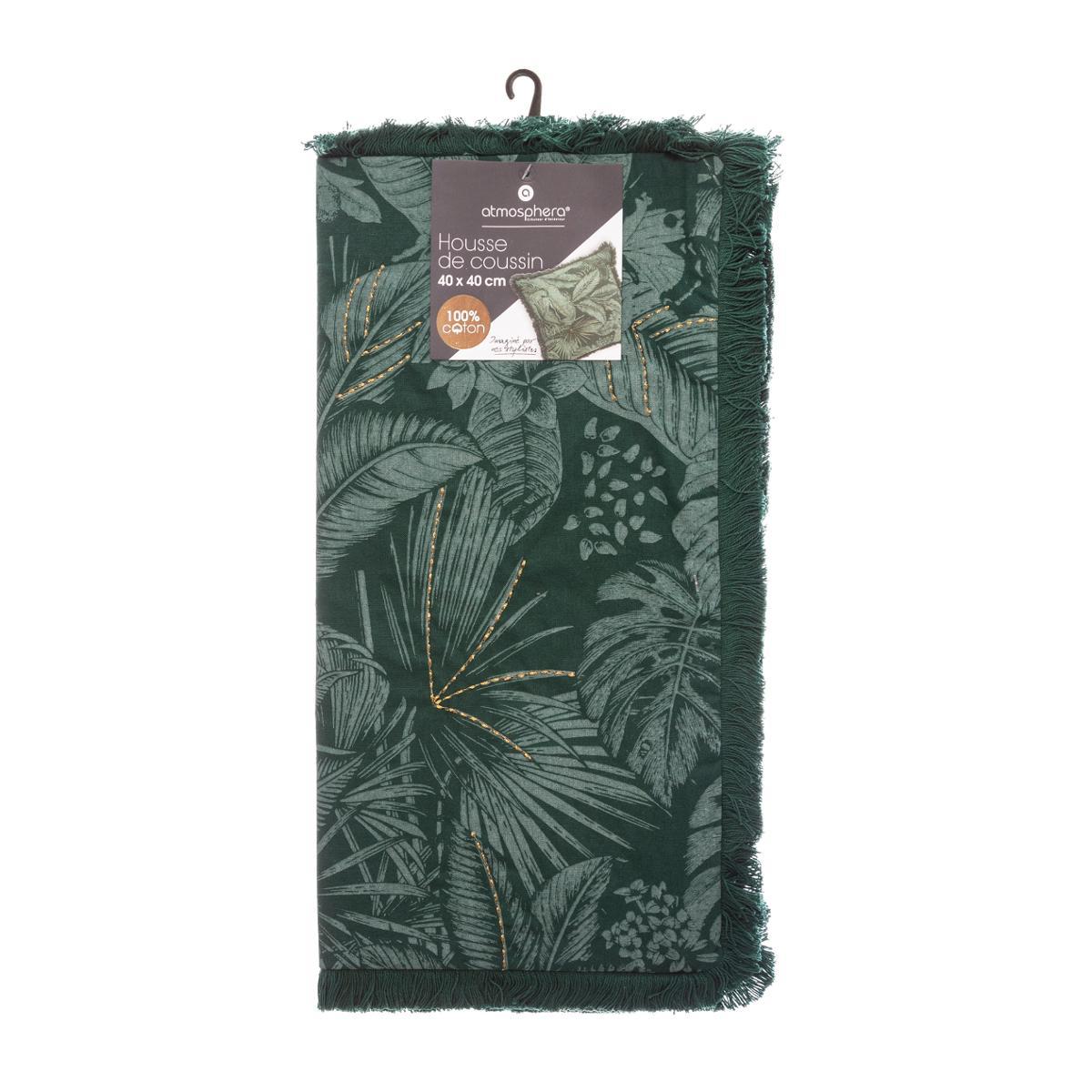 Față de pernă decorativă Atmosphera Jungle, 40x40 cm