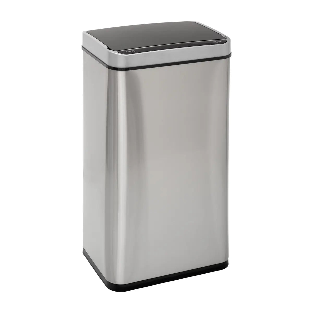 Coș de gunoi automat 5five Sensor, dreptunghiular, oțel inoxidabil, 40 l