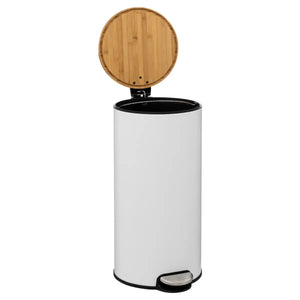 Coș 5five Modern Color, Metal și bambus, 30 L