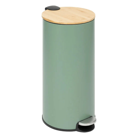 Coș 5five Modern Color, Metal și bambus, 30 L
