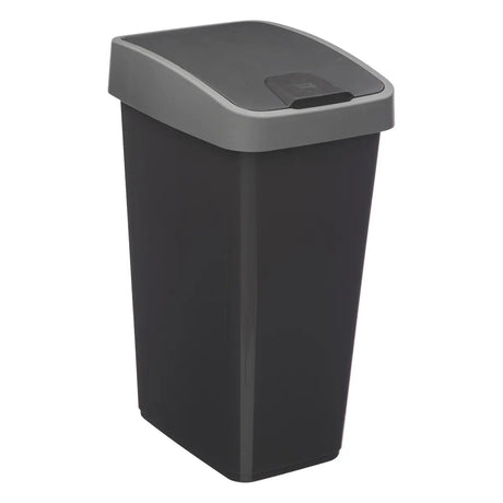 Coș de gunoi 5five, Plastic, Capac dublu