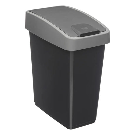 Coș de gunoi 5five, Plastic, Capac dublu