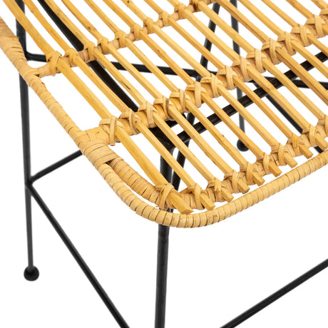Atmosfera scaun de bar Kabu, Rattan