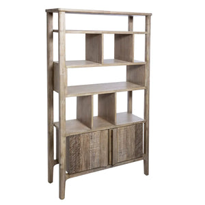 Bibliotecă Atmosphera Banila 95x35x180 cm, Salcâm