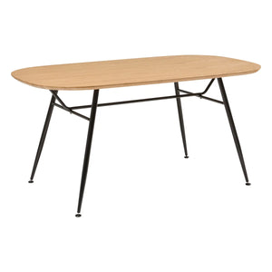 Masă de dining Atmosphera Roxas, frasin, 160x90 cm