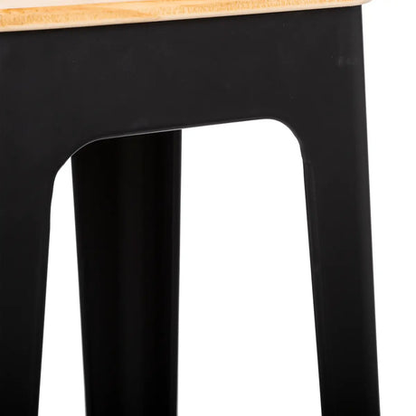 Scaun de bar Atmosphera Loga, Negru