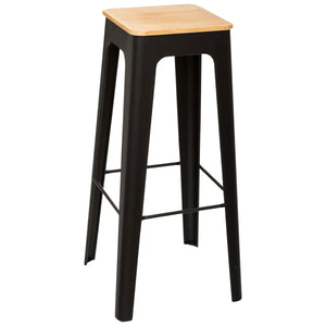 Scaun de bar Atmosphera Loga, Negru