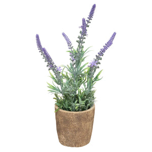 Plantă artificială Atmosphera Lavandă, 36 cm, Diverse tipuri