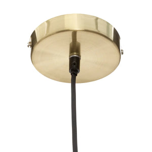 Lampă suspendată Atmosphera Dris, 20 cm, sticlă
