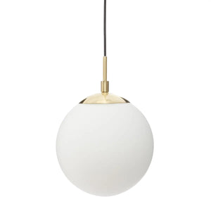 Lampă suspendată Atmosphera Dris, 20 cm, sticlă
