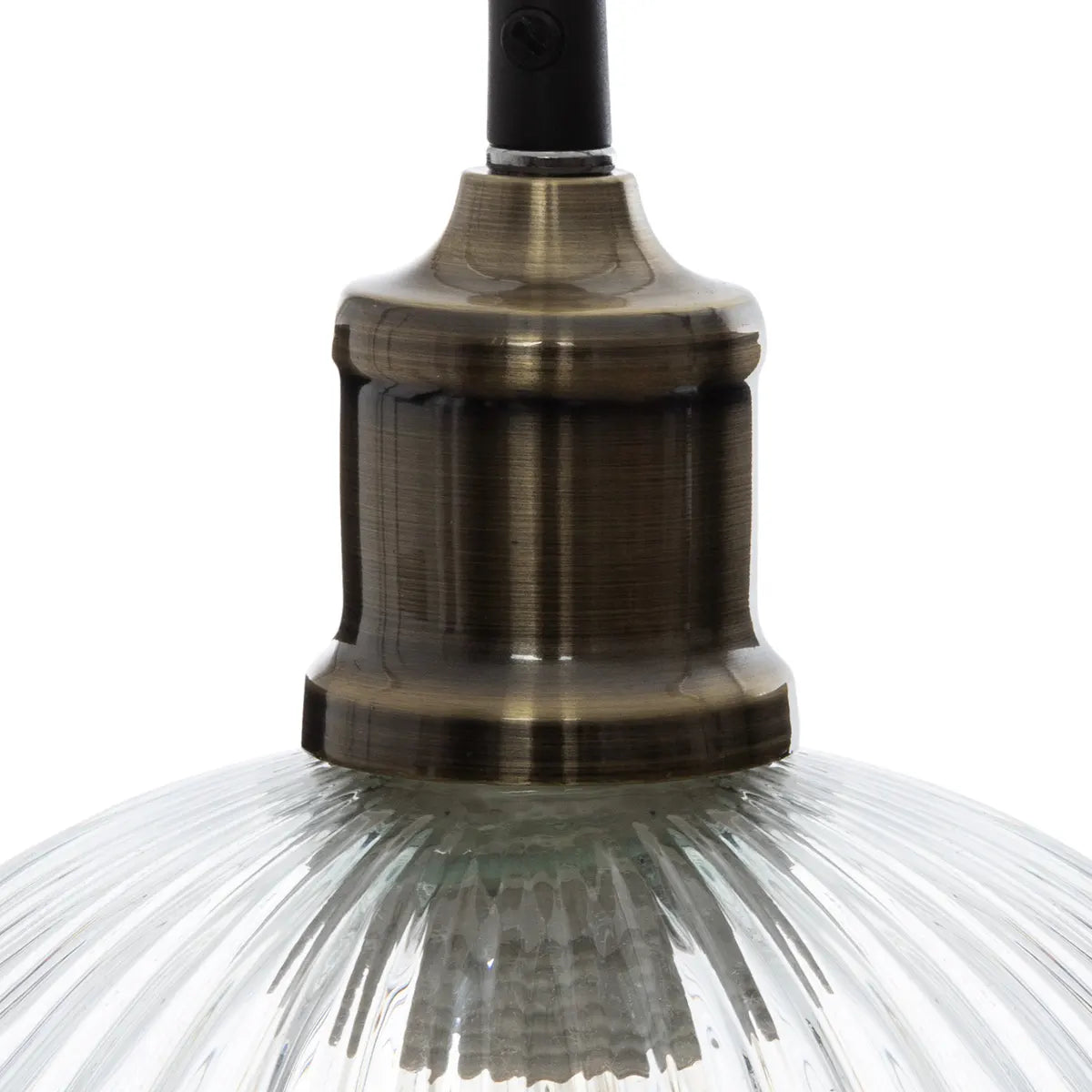Lampă suspendată Atmosphera Laye, 20 cm, sticlă