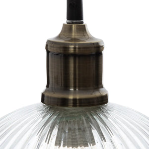 Lampă suspendată Atmosphera Laye, 20 cm, sticlă