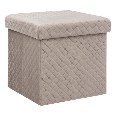 Puf pliabil 5five Mix &amp; Modul, Catifea, 31x31 cm