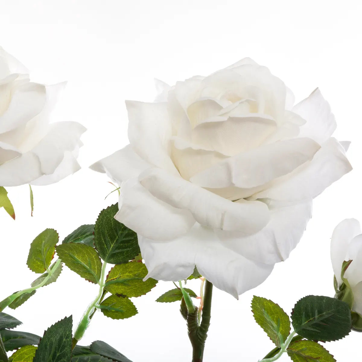 Изкуствено цвете atmosphera Rosebush, 74 cm,Асорти