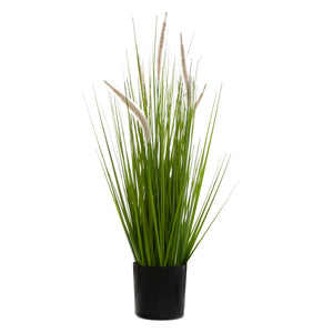 Buchet de plante artificiale Atmosphera Catnip, 70 cm