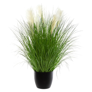 Plante artificiale de atmosferă cu ierburi, 105 cm