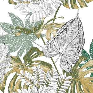 Lenjerie de pat Atmosphera Monstera, bumbac, 240x220 cm