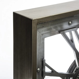 Ceas de perete Atmosphera Ezra, Mecanism, 80x80 cm, Metal