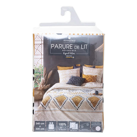 Lenjerie de pat Atmosphera Kilim, bumbac, 240x220 cm