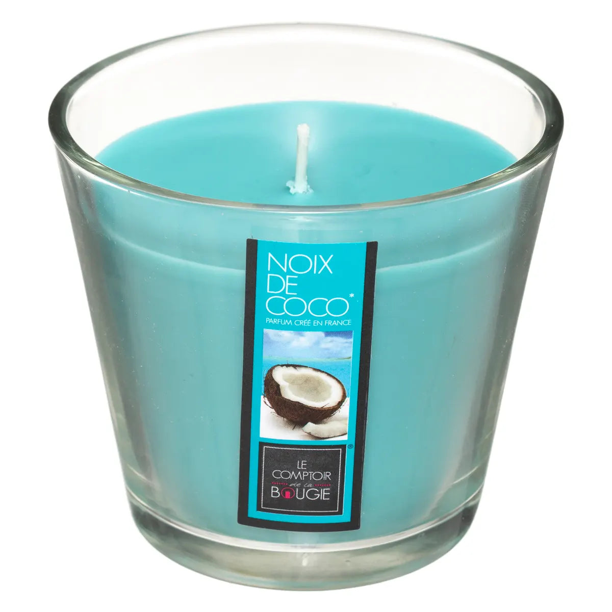 Lumânare parfumată Atmosphera Nina, Sticlă, 190 g