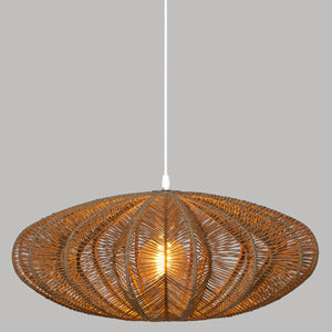 Lampă suspendată Tery, 57 cm, hârtie