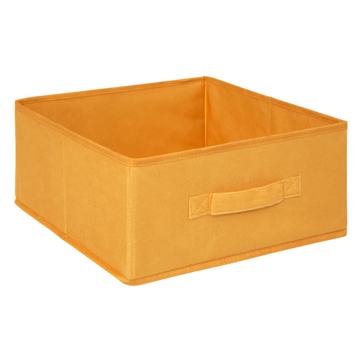 Cutie de depozitare 5five Mix &amp; Modul, Catifea, Galben, 31x15 cm