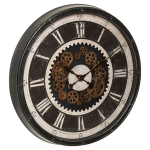 Ceas de perete Atmosphera Charly, Mecanism, Ø76 cm, Plastic
