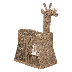 Coș de depozitare girafă, 79cm, Zambilă de apă