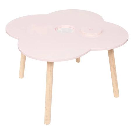 Masă pentru copii Atmosphera Flower, MDF, roz