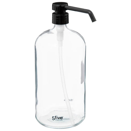 Dozator de săpun din sticlă 5five, 1 L