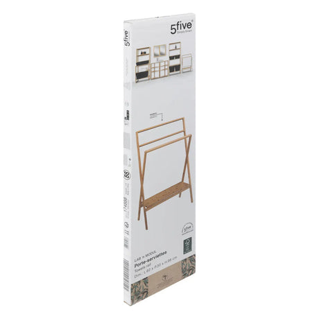 Suport pentru prosoape 5five Lab n'Modul, Bamboo