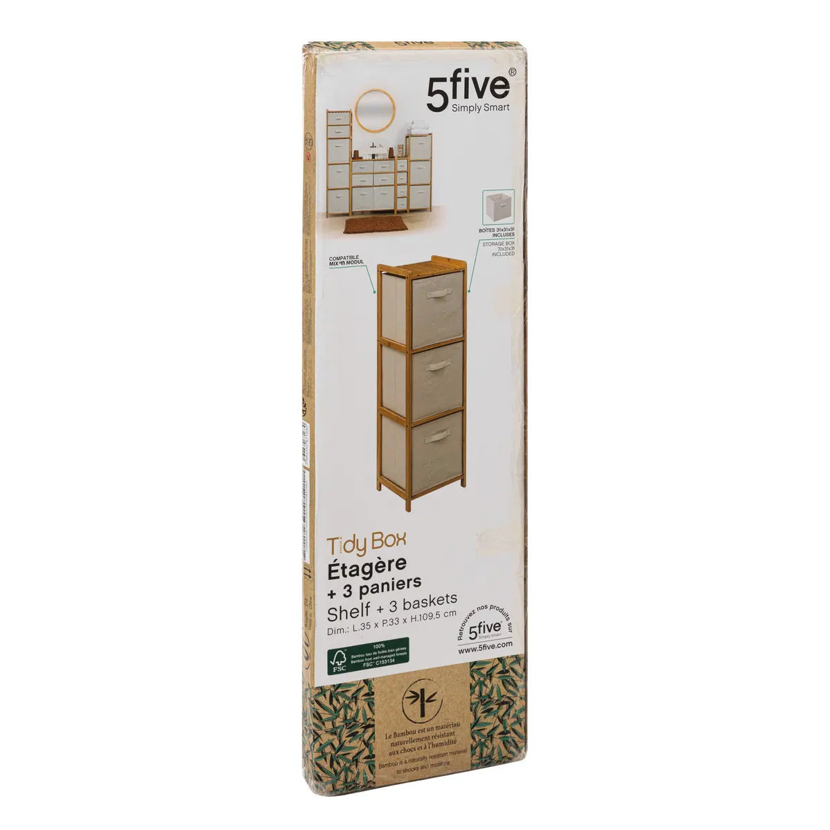 Raft 5five Tidy Box, 3 niveluri
