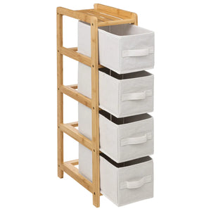 Raft 5five Tidy Box, îngust, 5 niveluri