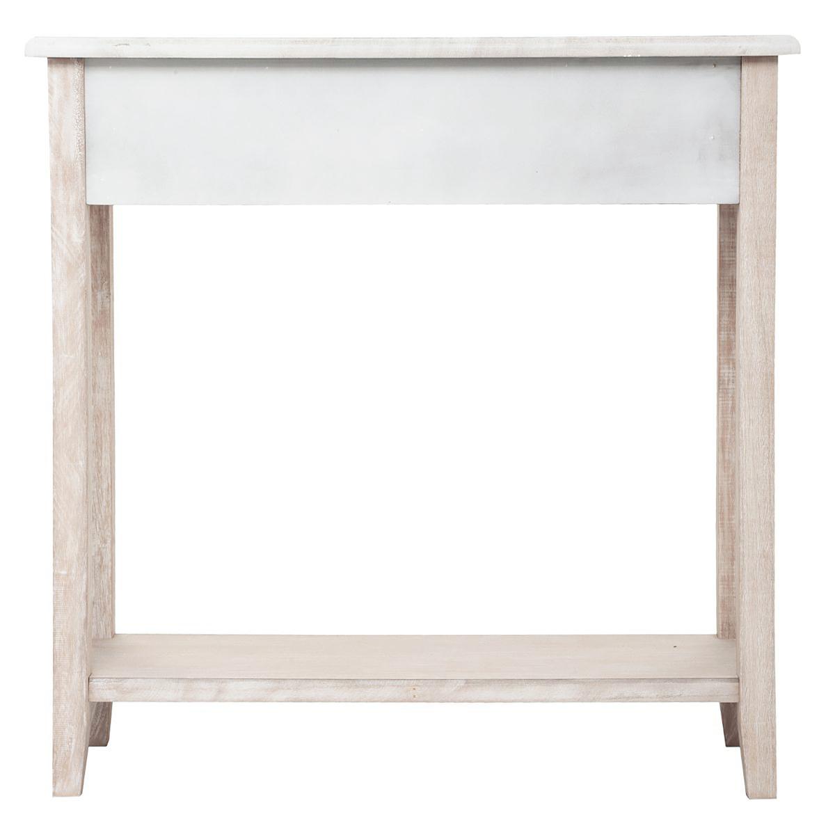 Masă consolă Atmosphera Hina, 80 x 30cm, MDF, Paulownia