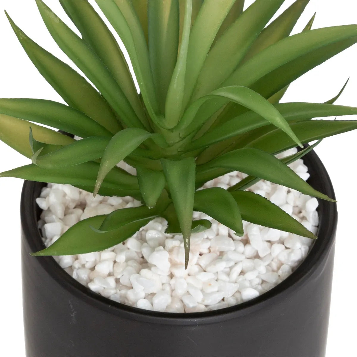 Atmosferă de plante artificiale, 17,5 cm, ghiveci din piatră, 2 tipuri