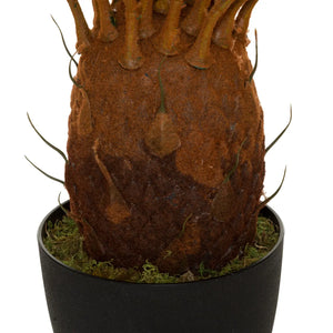 Atmosferă de plantă artificială Ananas, 93 cm