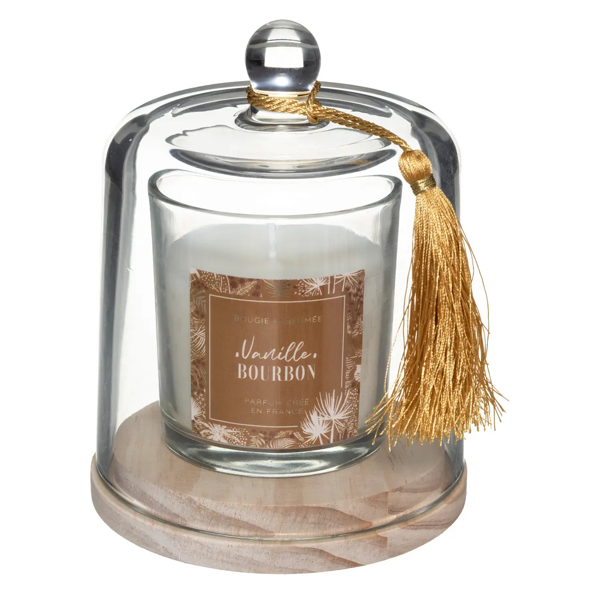 Lumânare parfumată Atmosphera Loli, Sticlă cu capac, 130 g