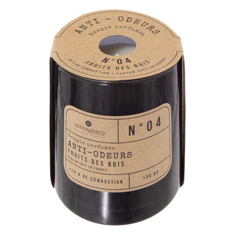Lumânare parfumată Atmosphera anti-miros, sticlă, 130 g