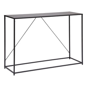 Masă consolă Atmosphera Gota, Metal, Negru