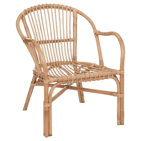 Fotoliu Atmosphera Neta, Rattan, Alb