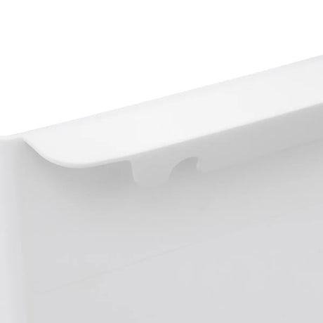 Coș de gunoi 5five, Gri/Alb, Plastic, 8 l, Pliabil