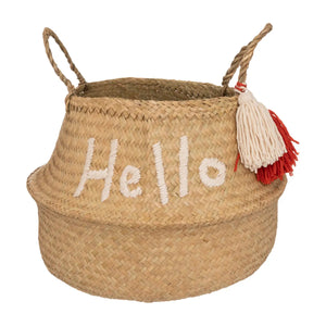 Coș de depozitare pliabil Atmosphera Oasis, 35cm, stuf