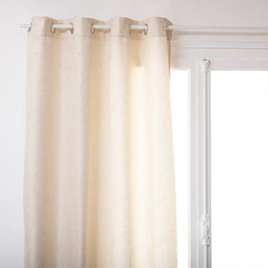 Perdea jacquard atmosferă Kogur, 140x260 cm, Ivory