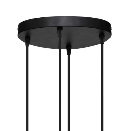 Lampă suspendată Atmosphera Alak, 18 cm, sticlă, metal