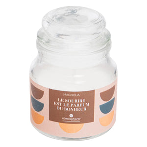 Lumânare parfumată Atmosphera Jomy, Sticlă, 65 g