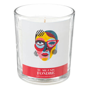Lumânare parfumată Atmosphera Jomy, Sticlă, 200 g