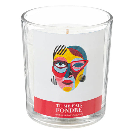 Lumânare parfumată Atmosphera Jomy, Sticlă, 200 g