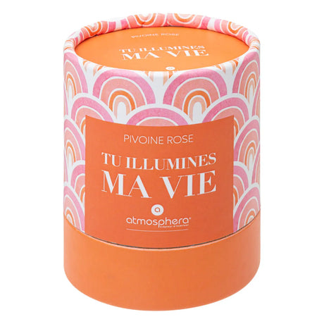 Lumânare parfumată Atmosphera Jomy, Sticlă, 200 g